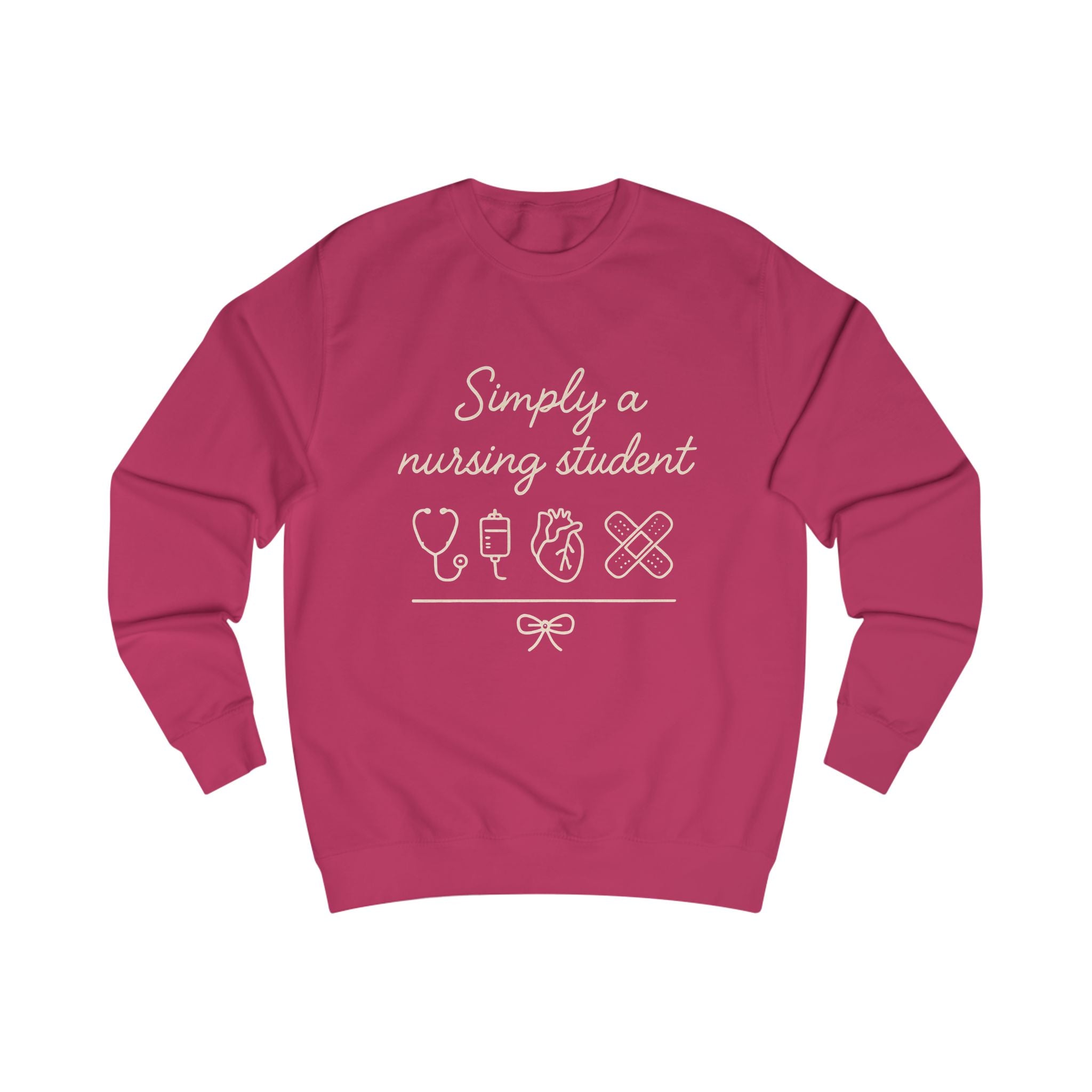 Simply a Nursing Student Sweatshirt — Nursing School Crewneck for Student Nurses