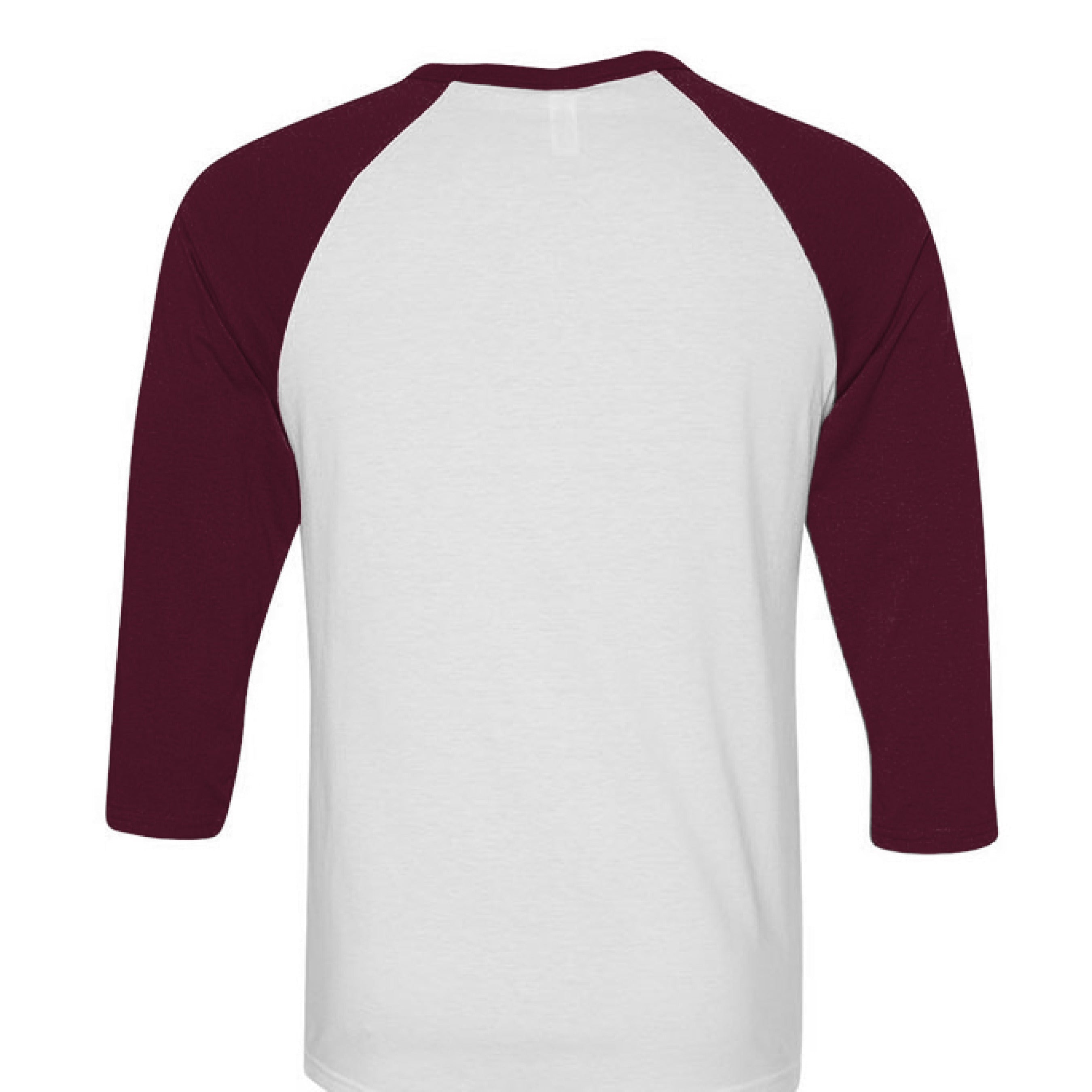 White/ Maroon - BACK