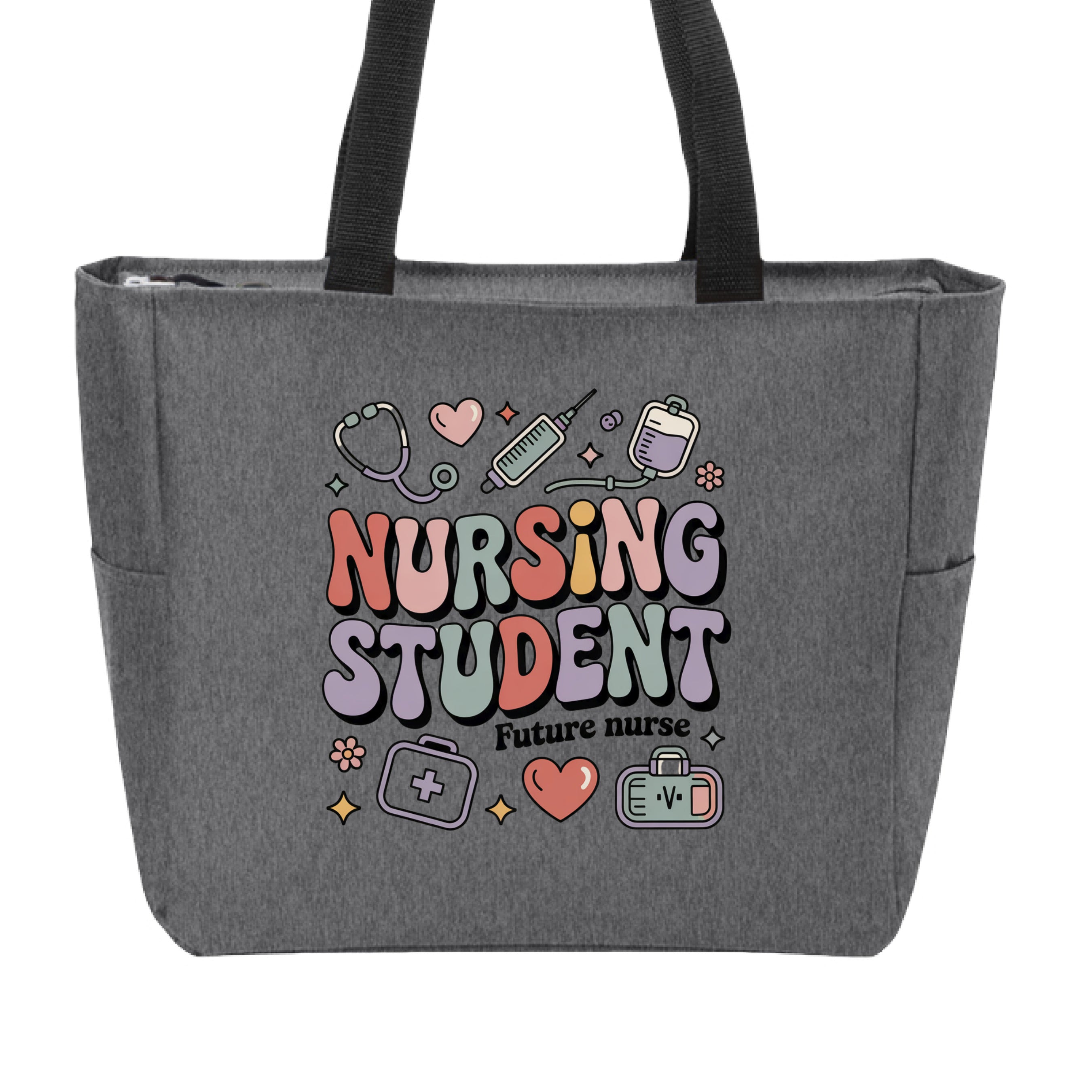 Heather Grey - FRONT